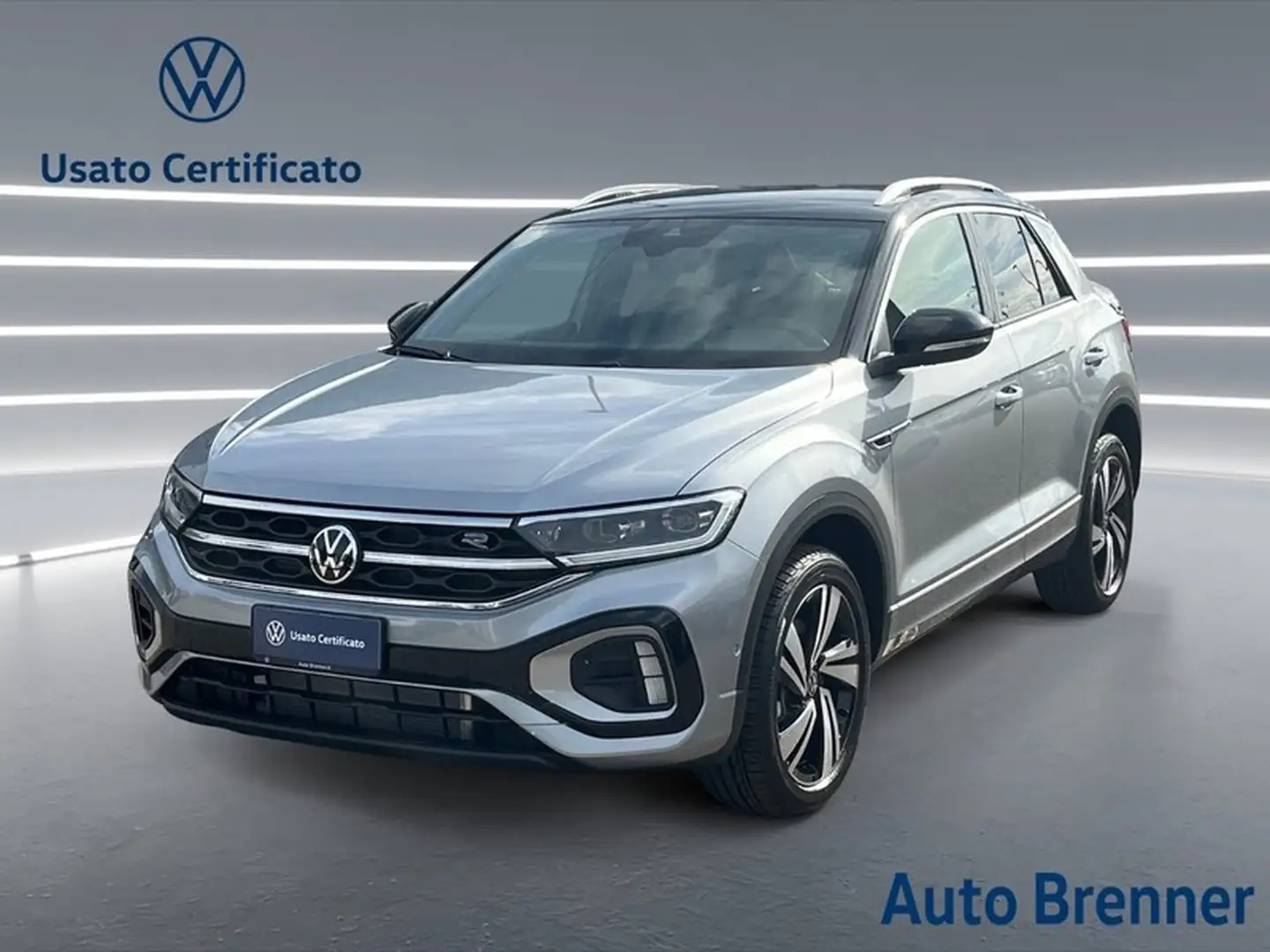 Volkswagen T-Roc 1.5 tsi r-line plus Grigio - 1
