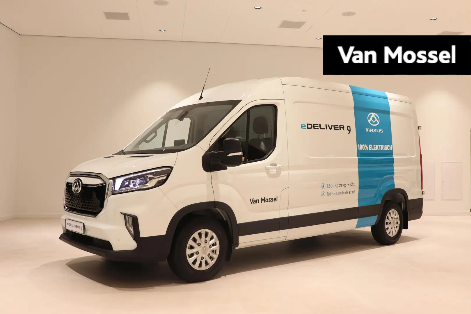 Maxus eDeliver 9 L3H2 89 kWh DEMO DEAL! | 353 KM WLTP STAD | Camera Blanco - 1