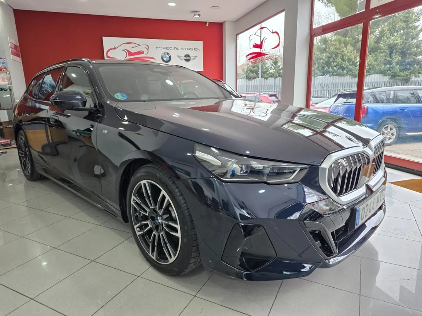BMW 520 520d Touring Azul - 1