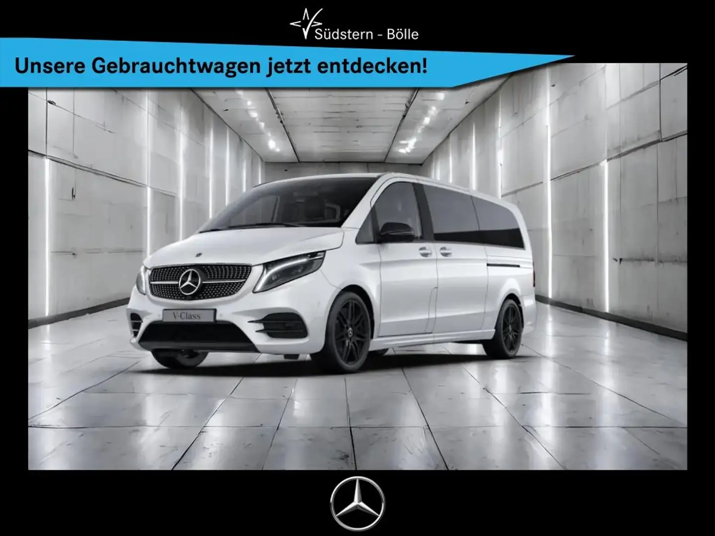Mercedes-Benz V 300 AVANTGARDE EDITION XL+AMG+360°+STHZ+AHK Blanc - 1
