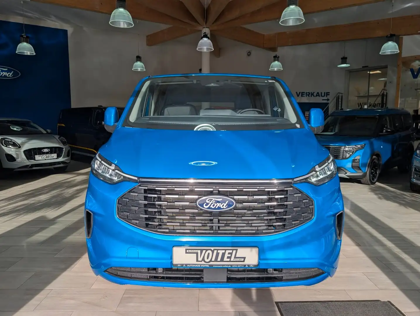 Ford Tourneo Custom Tit. 2.0 L1 NEUES MODELL Bleu - 2