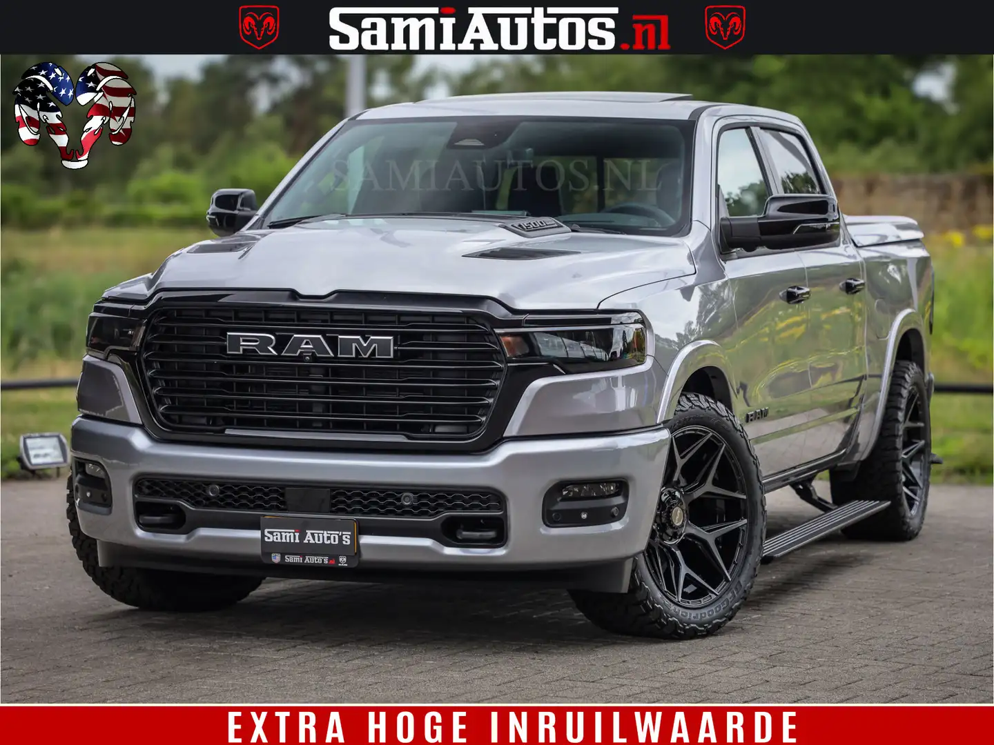 Dodge RAM 1500 Night Premium | Full Option | De Meest Luxe P Gris - 1