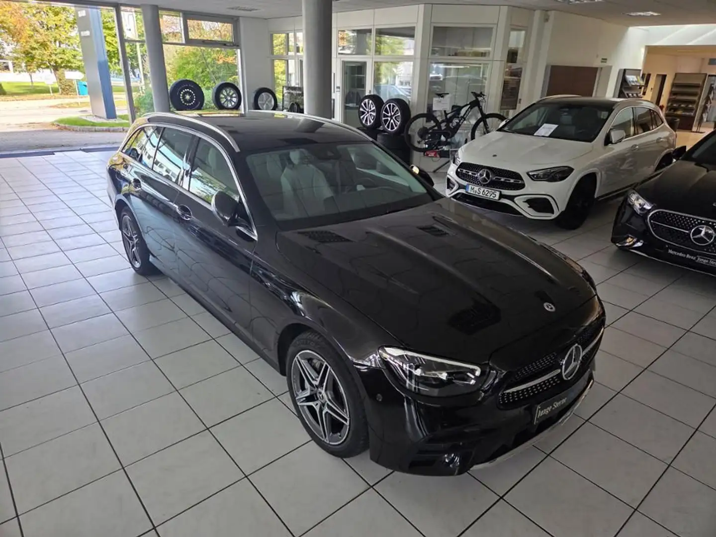 Mercedes-Benz E 300 T de 4M AMG Line Memory AHK Esche Spurpake Noir - 2