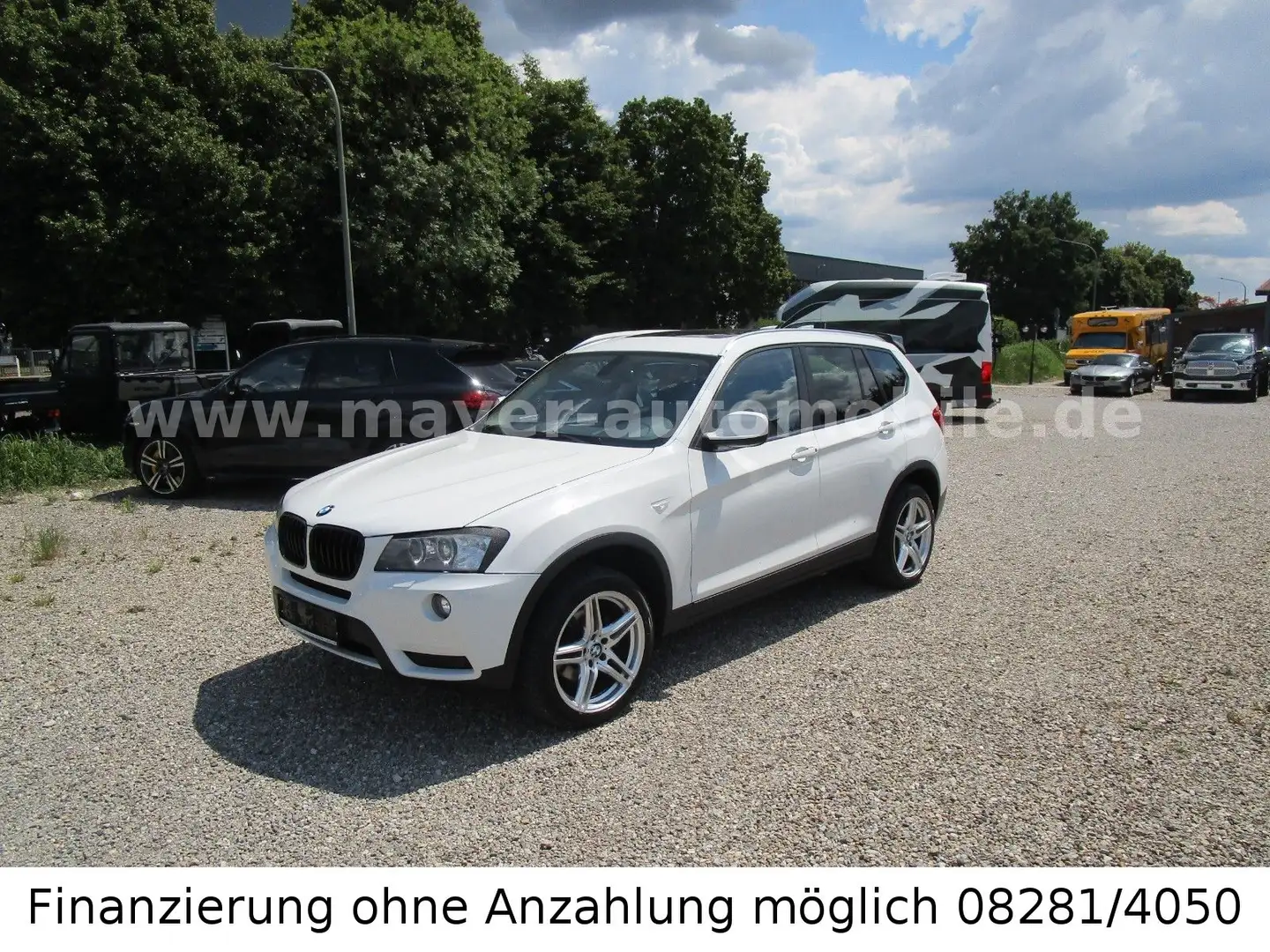 BMW X3 xDrive 35 i*Panorama*Leder*Xenon*AHK*TOP* Wit - 1