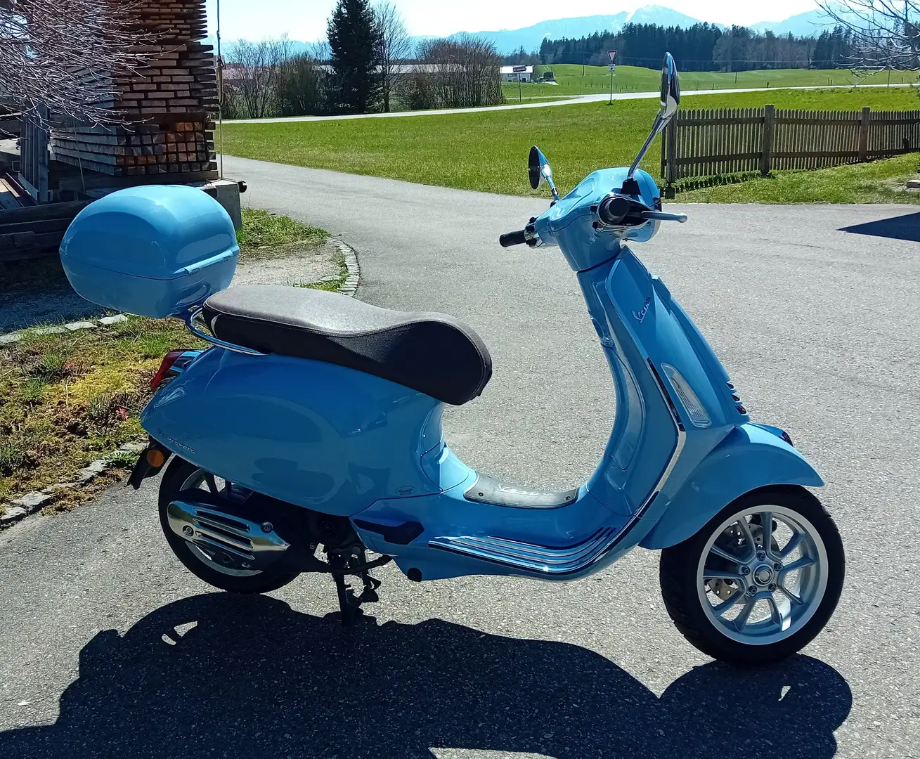 Vespa Primavera 50 Azzurro Sondermodell Blau - 2