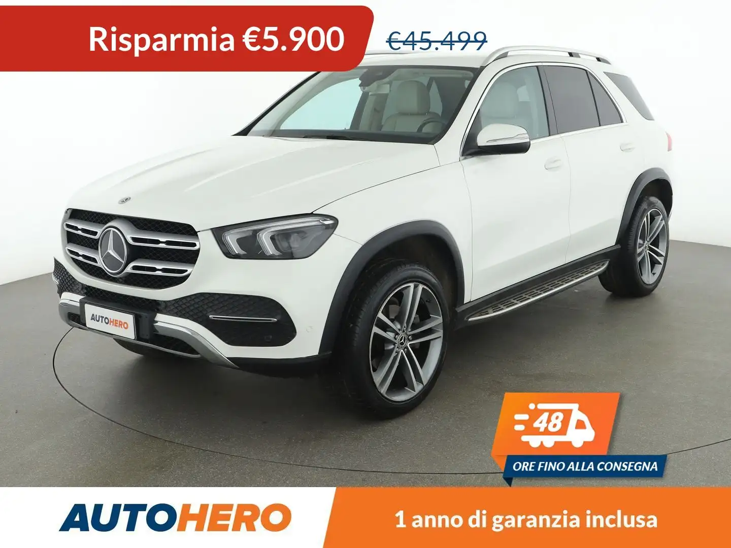Mercedes-Benz GLE 300 GLE 300 d Sport 4Matic Bílá - 1