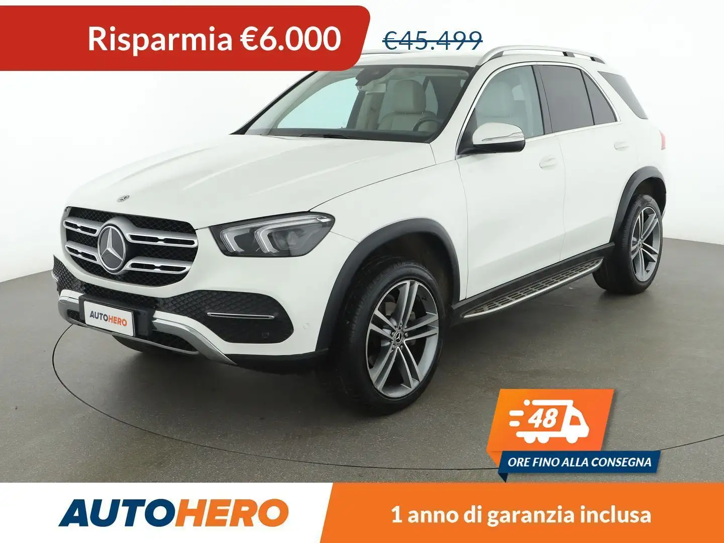 Mercedes-Benz GLE 300 GLE 300 d Sport 4Matic Bianco - 1