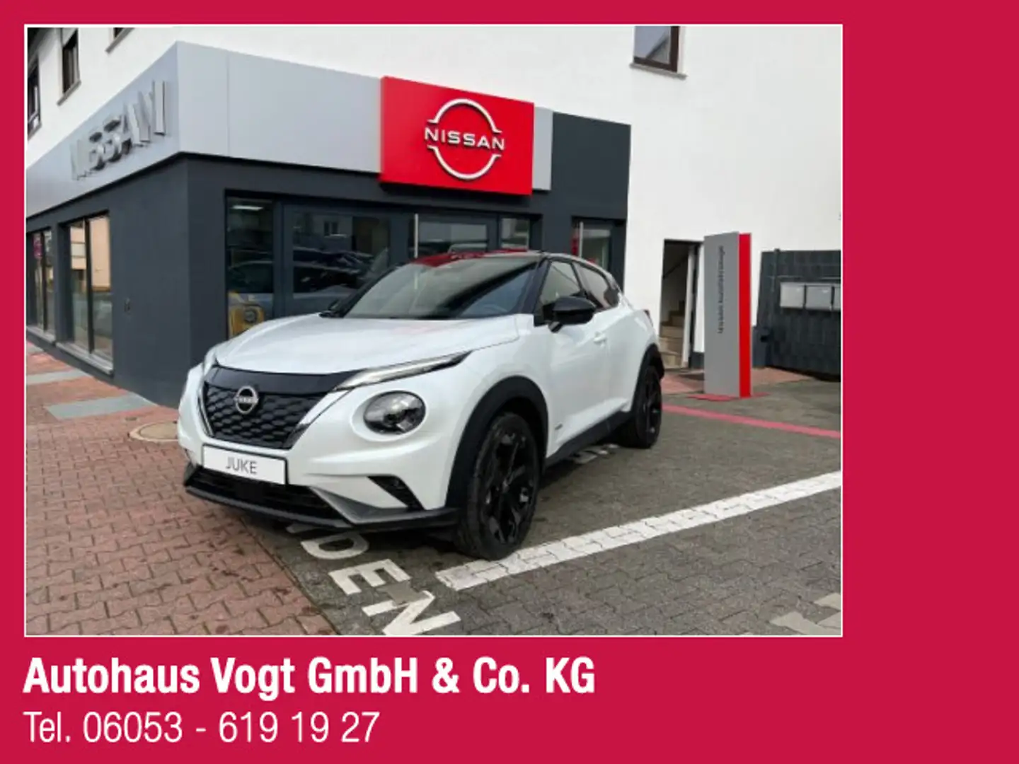 Nissan Juke Hybrid Tekna°BOSE°NAVI°360°KAMERA°SH° Weiß - 1