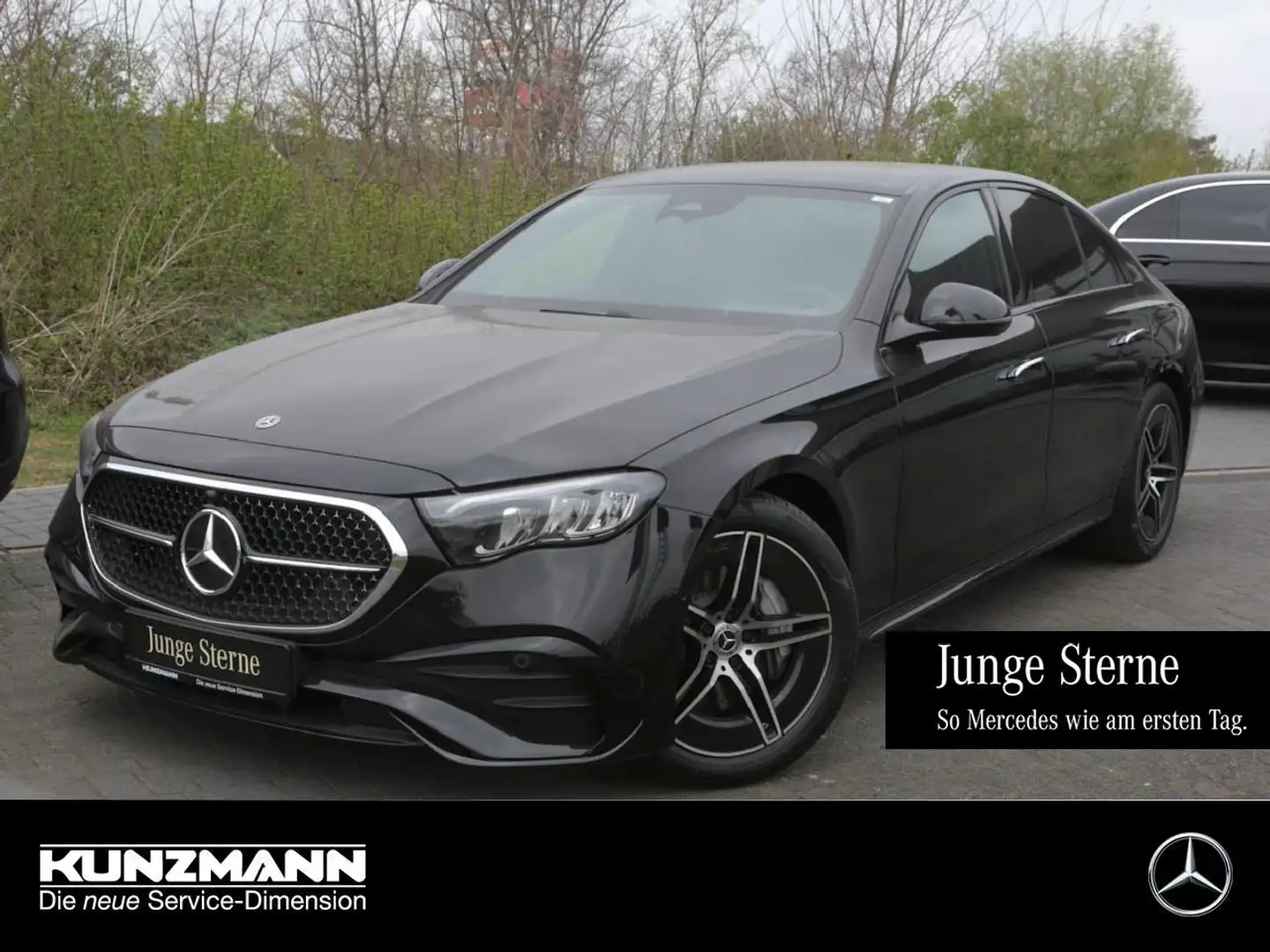 Mercedes-Benz E 220 d AMG Night MBUXNavi-Prem. Distronic Kamera Negru - 1