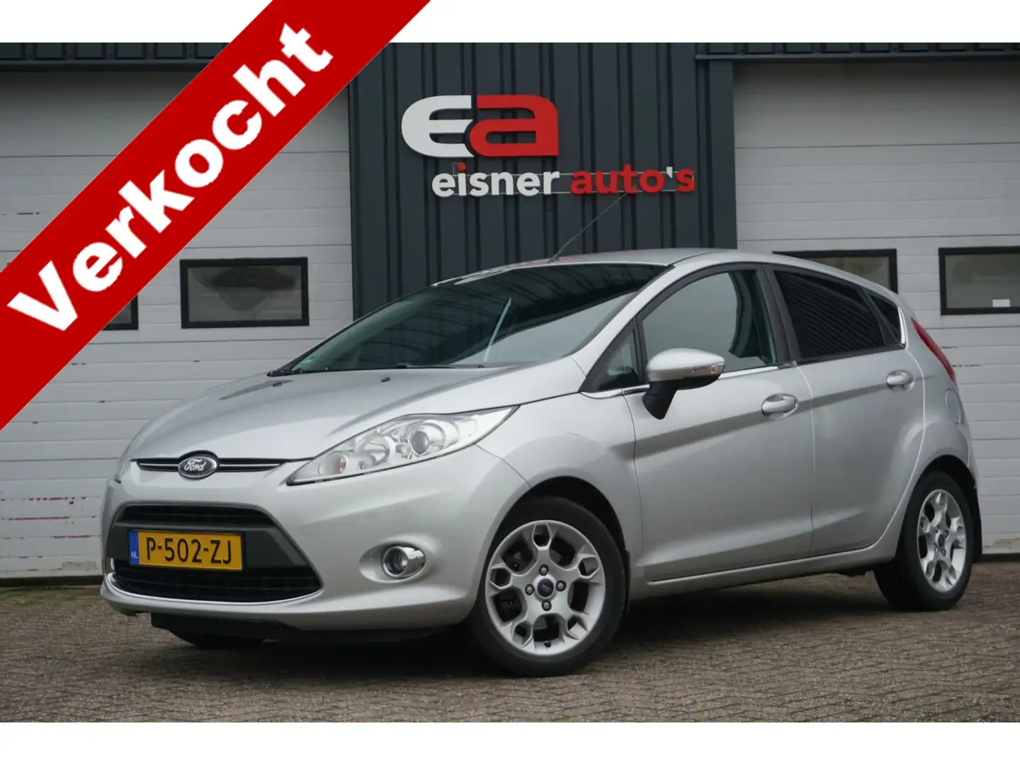 Ford Fiesta 1.4 Titanium Automaat | 98.000 KM | AIRCO | Gris - 1
