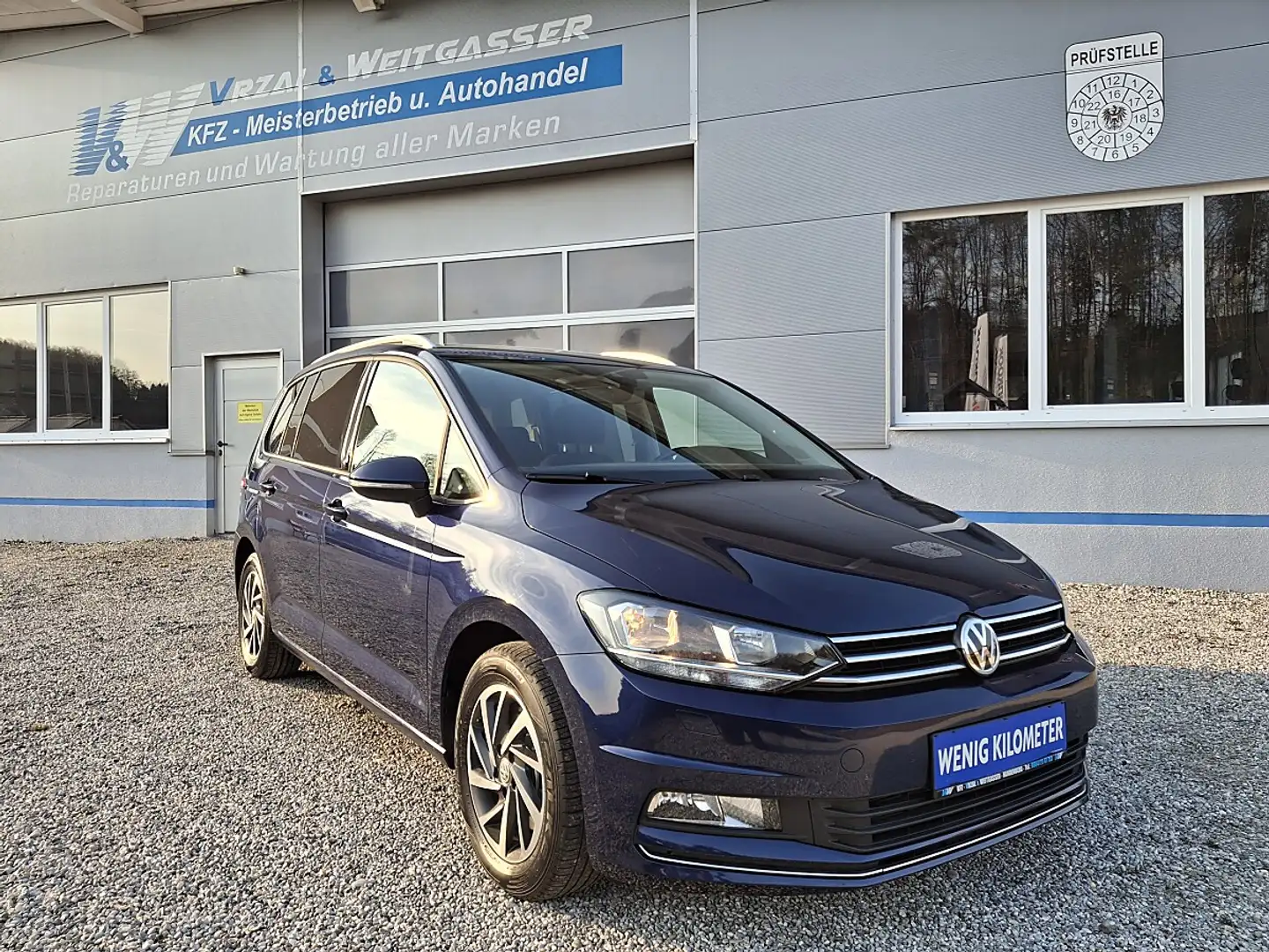 Volkswagen Touran Sound BlueMotion 1,6TDI AHK abnehmbar / PDC Vo.... Blau - 1
