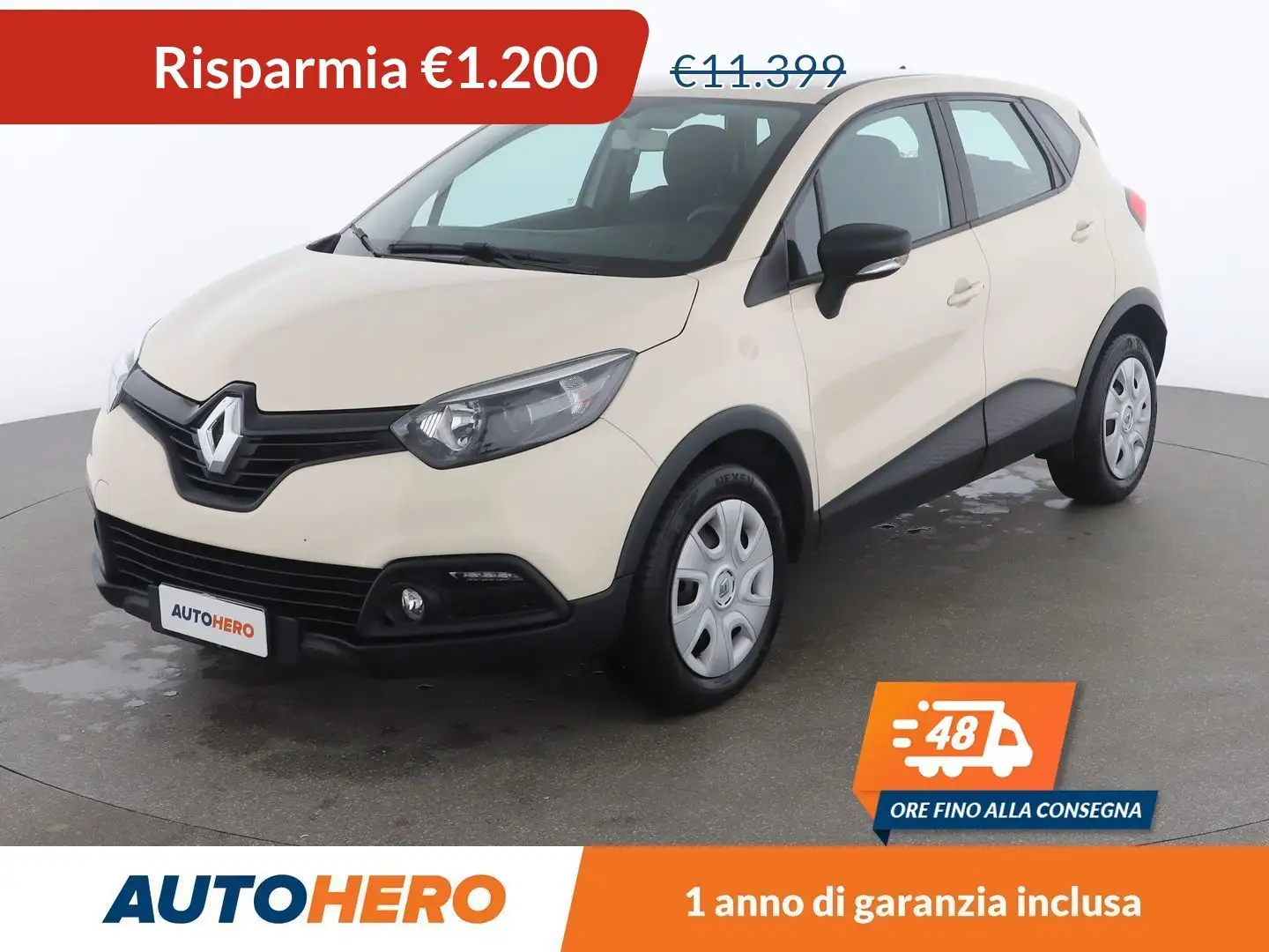 Renault Captur 1.5 dCi Energy Life 90 CV Bej - 1