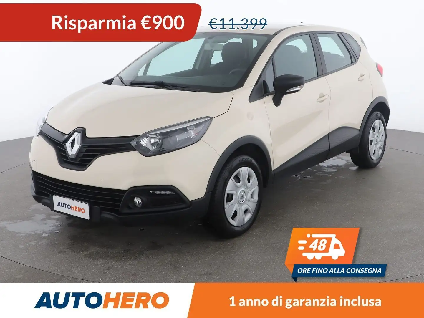 Renault Captur 1.5 dCi Energy Life 90 CV Beige - 1