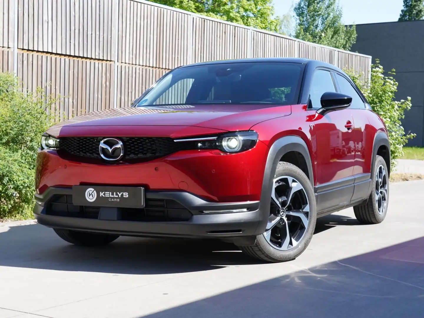 Mazda MX-30 17.8 kWh e-SKYACTIV R-EV Exclusive-Line (125kW) Rood - 1