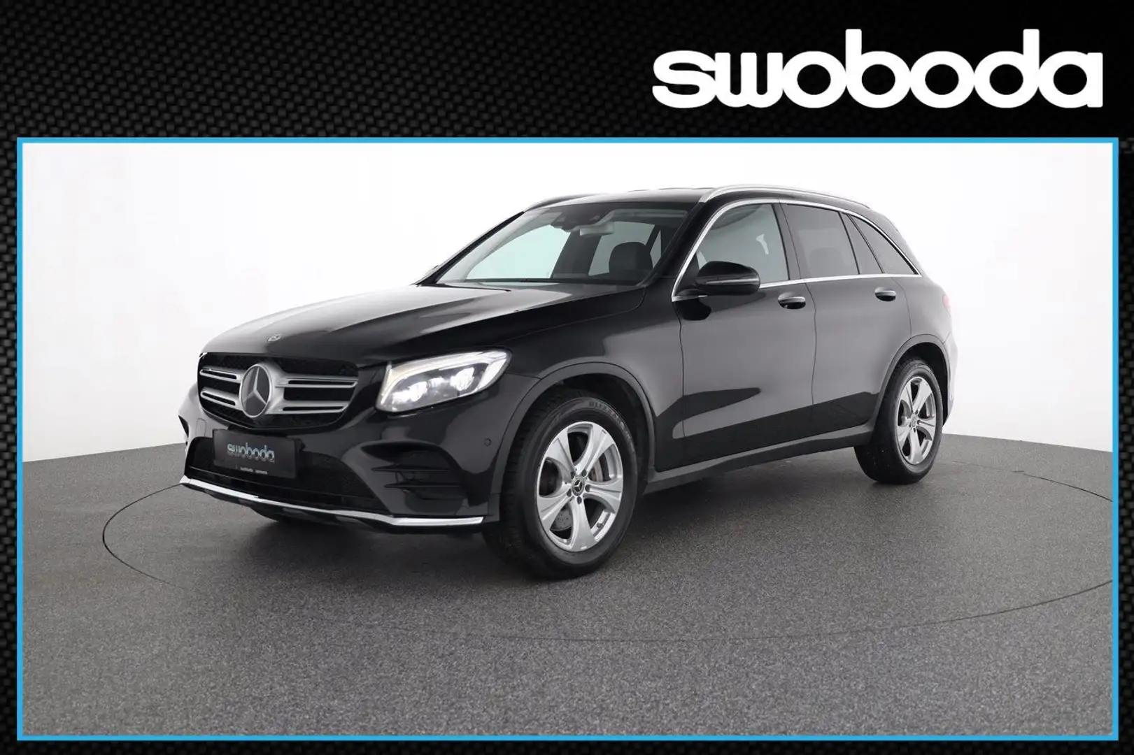 Mercedes-Benz GLC 220 d 4M AMG-Line DistronicPlus AHK Leder Schwarz - 1