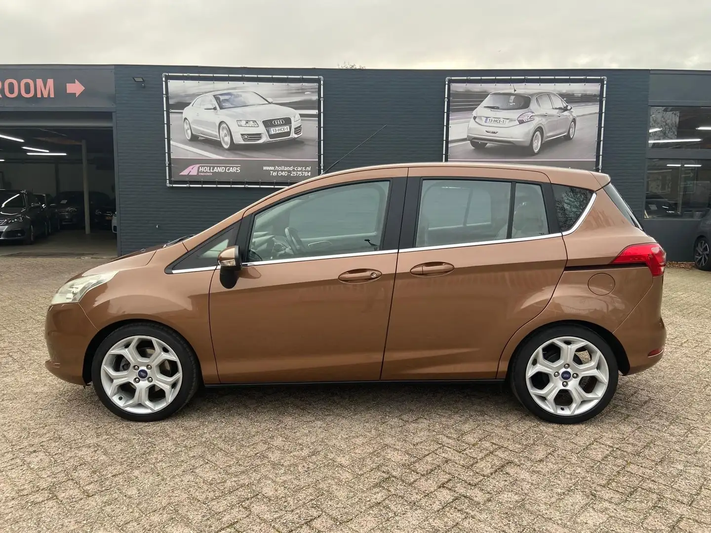Ford B-Max 1.0 EcoBoost Titanium - Airco ecc - Cruise - Bluet Bruin - 1