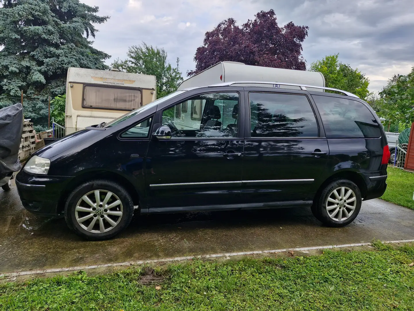 Volkswagen Sharan Business TDI Negro - 1