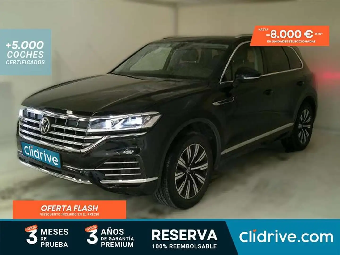 Volkswagen Touareg eHybrid Eleg 3.0 V6 TSI 280kW Tip 4M Negro - 1