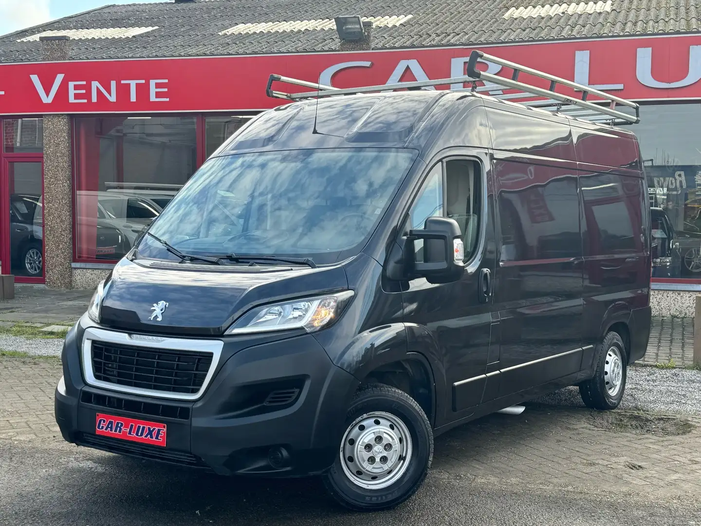 Peugeot Boxer 2.2 HDI 120CV UTILITAIRE GPS CAMERA TVA DEDUCTIBLE Noir - 1