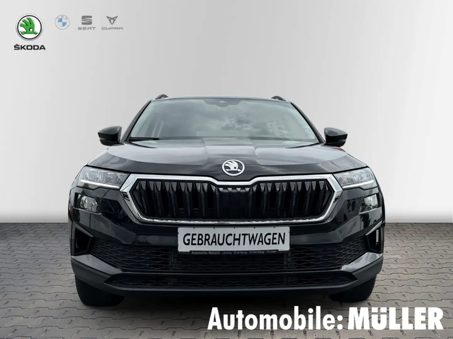 Skoda Karoq 1.5TSI-DSG-LED-Sihz-Abst.Temp-Navivor.-DAB-EU6 Schwarz - 2