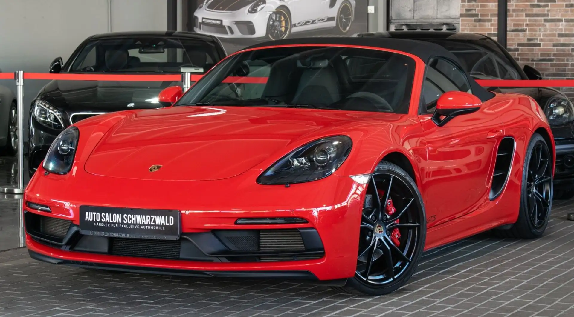 Porsche Boxster GTS PDK|SPORTABGAS|CHRONO|APPROVED Red - 1
