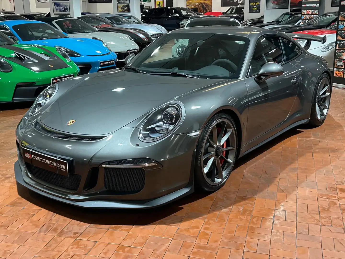 Porsche 991 GT3 3.8 CLUB SPORT -LIFTING-CARBONIO-APPROVED Gris - 1