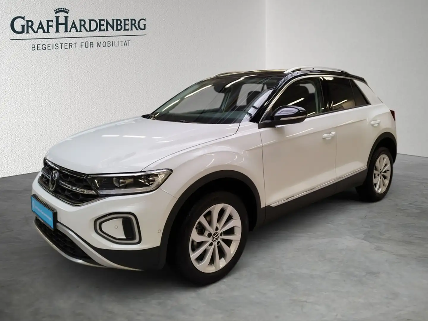 Volkswagen T-Roc 1.5 TSI DSG Style ACC LED Navi AHK Weiß - 1