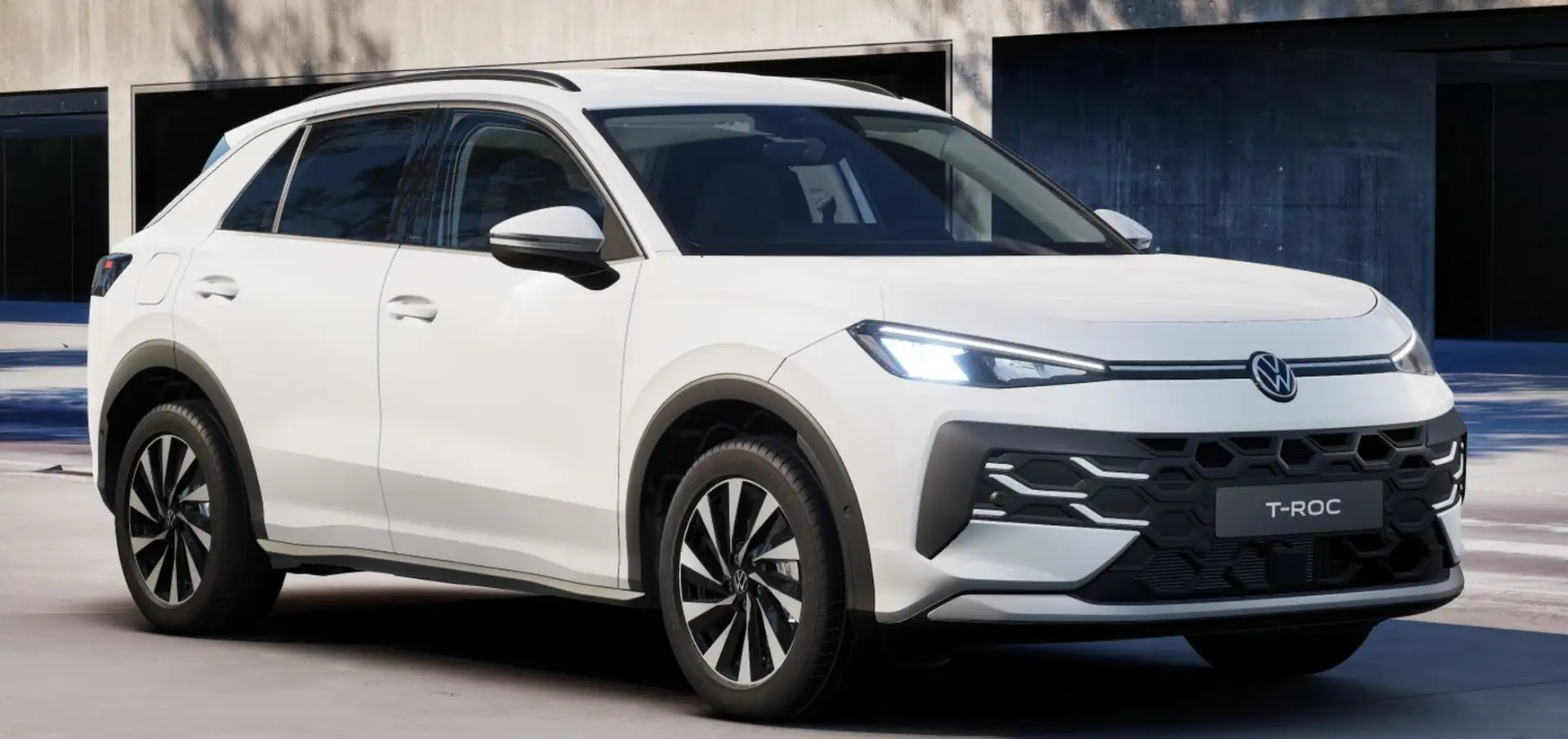 Volkswagen T-Roc Life eTSI DSG / 293 / € 4000,- PB BONUS Weiß - 1