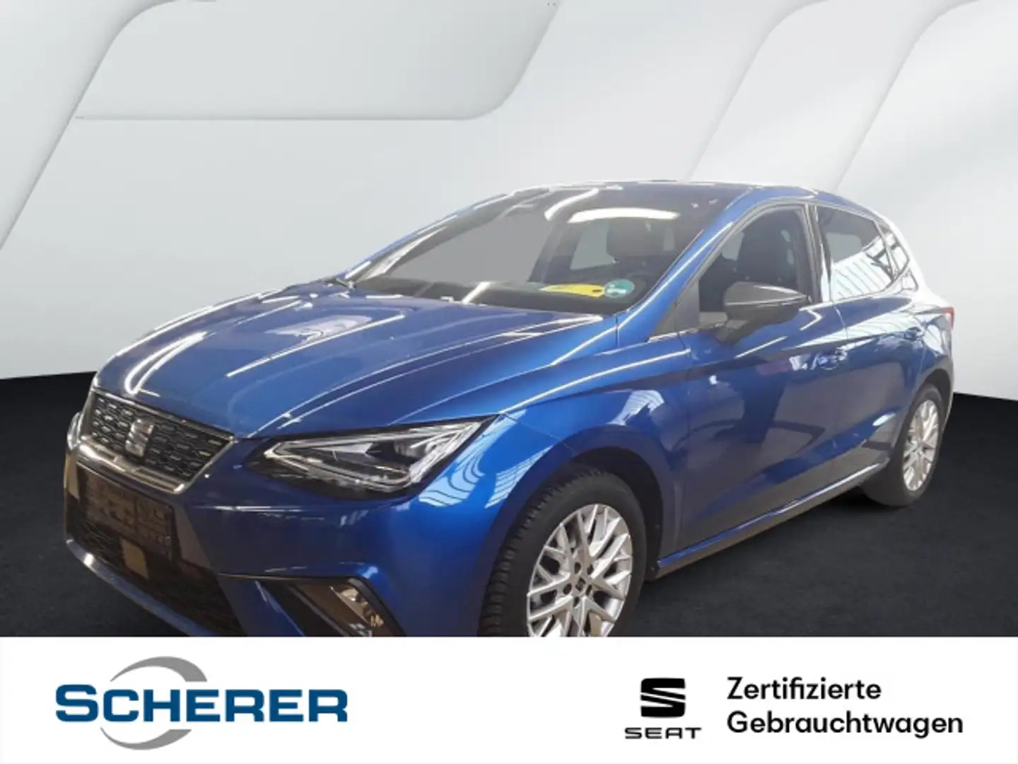 SEAT Ibiza Xcellence 1.0 TSI DSG Navi SHZ PDC RFK LED Blau - 1