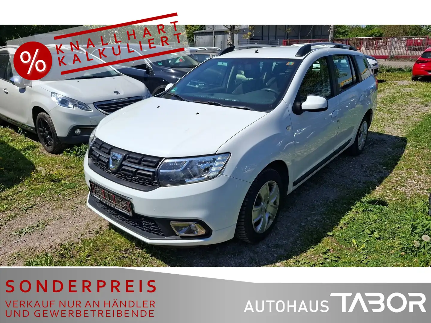 Dacia Logan II 1.0 SCe 75 MCV Laureate Klima GRA el.FH Biały - 1