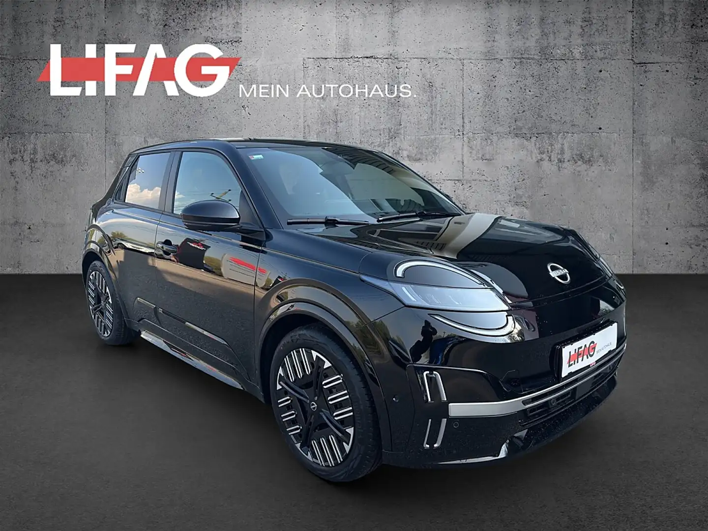 Nissan Micra 52kWh Advance Aut. *ab € 29.490,-* Schwarz - 1