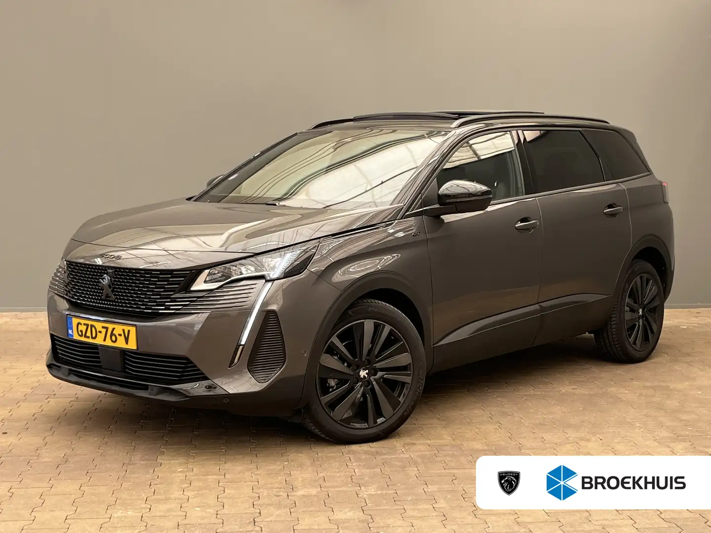 Peugeot 5008 1.2 Hybrid GT | Panoramadak | Alcantara | Climate Gris - 1