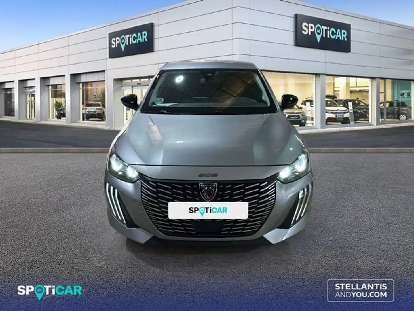 Peugeot 208 Gasolina 100 S&S 6 Vel. MAN Allure Gris - 2