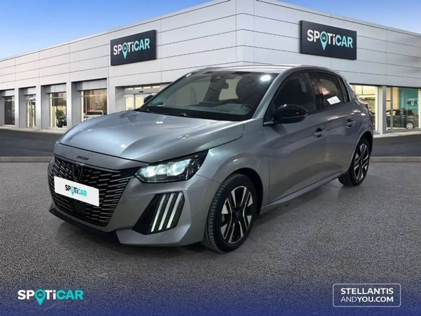 Peugeot 208 Gasolina 100 S&S 6 Vel. MAN Allure Gris - 1