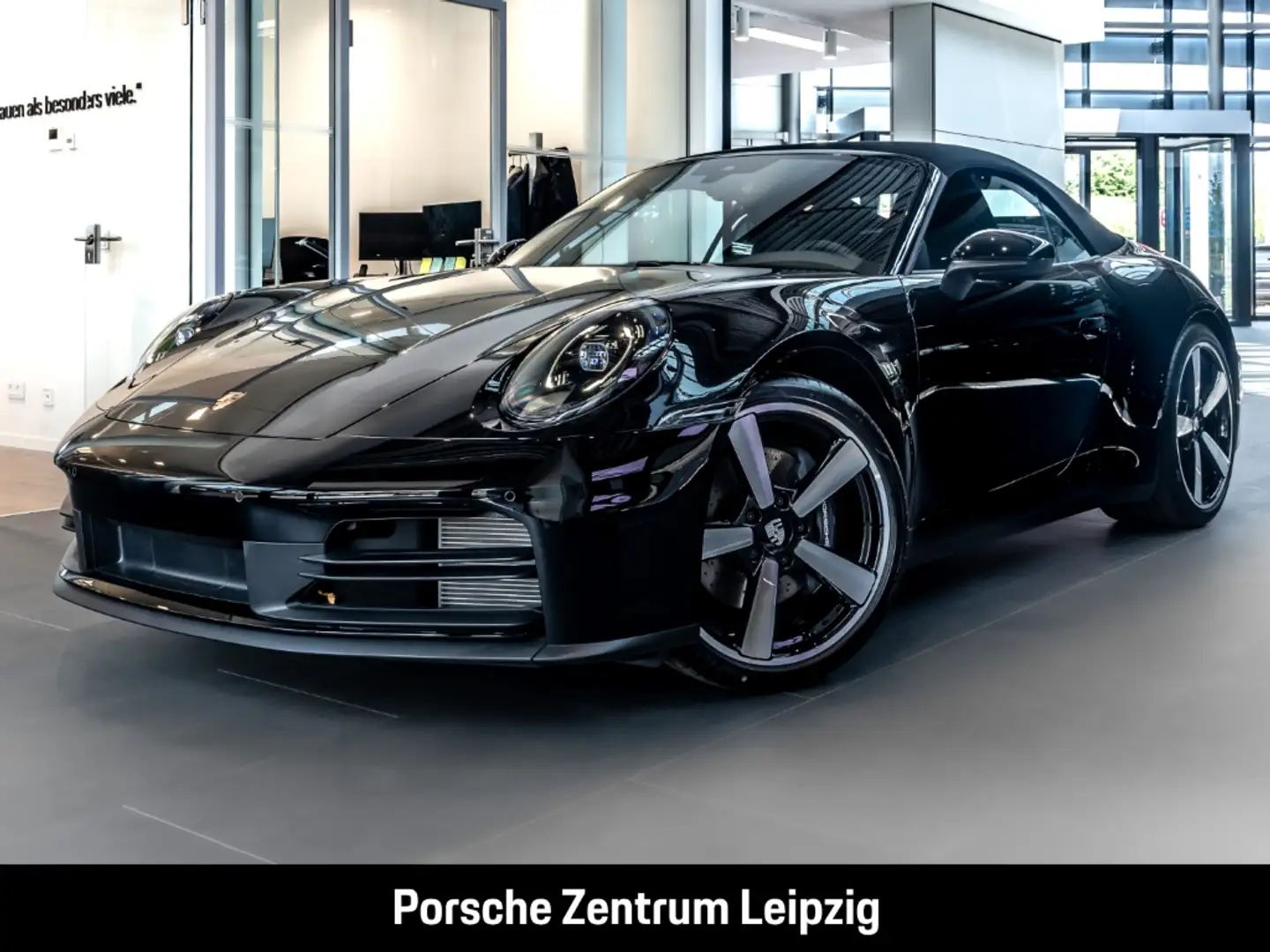 Porsche 992 911 Carrera Cabriolet Matrix Spur BOSE Rückfahrkam Schwarz - 1