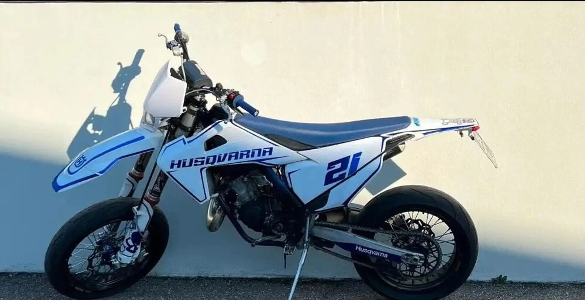 Husqvarna TC 125 Bílá - 1