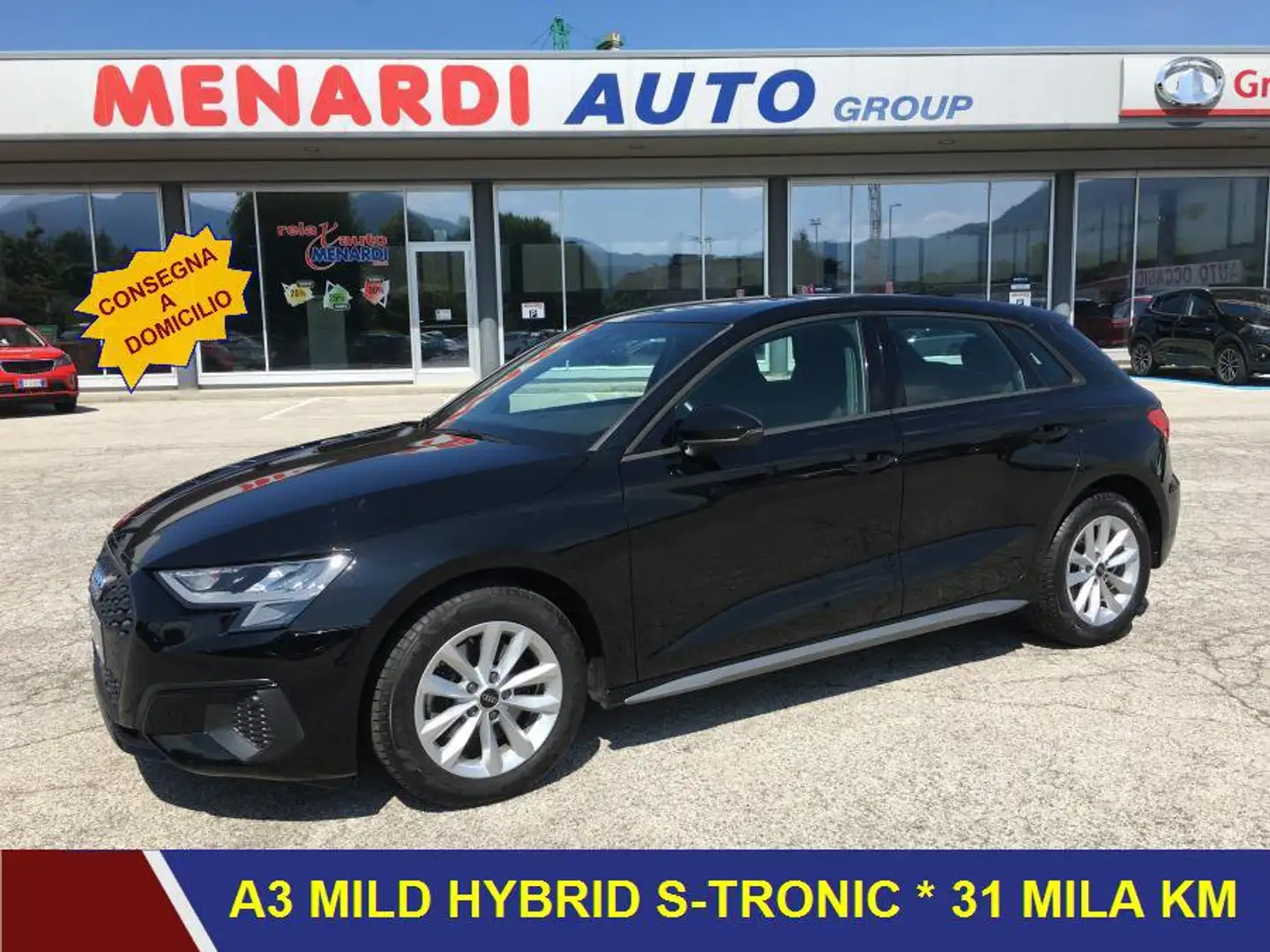 Audi A3 SPB 35 MHEV TFSI S-Tronic Sport Advanced 2023 * H Negro - 1