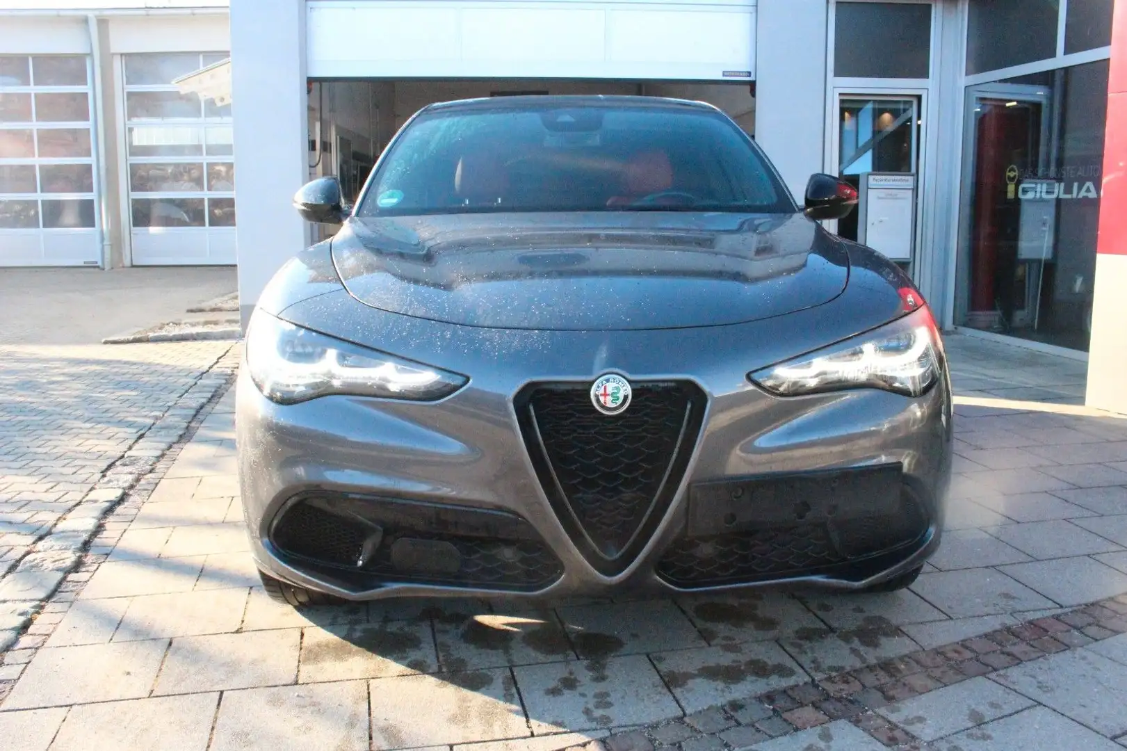 Alfa Romeo Stelvio Veloce Q4 Werksgarantie 04-2027 Gris - 2