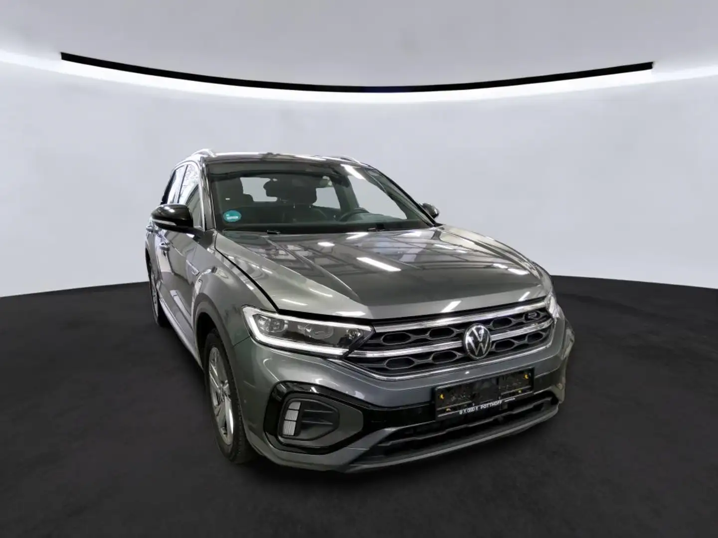 Volkswagen T-Roc 2.0 TDI DSG R-LINE AHK KAMERA PDC NAVI Grau - 2