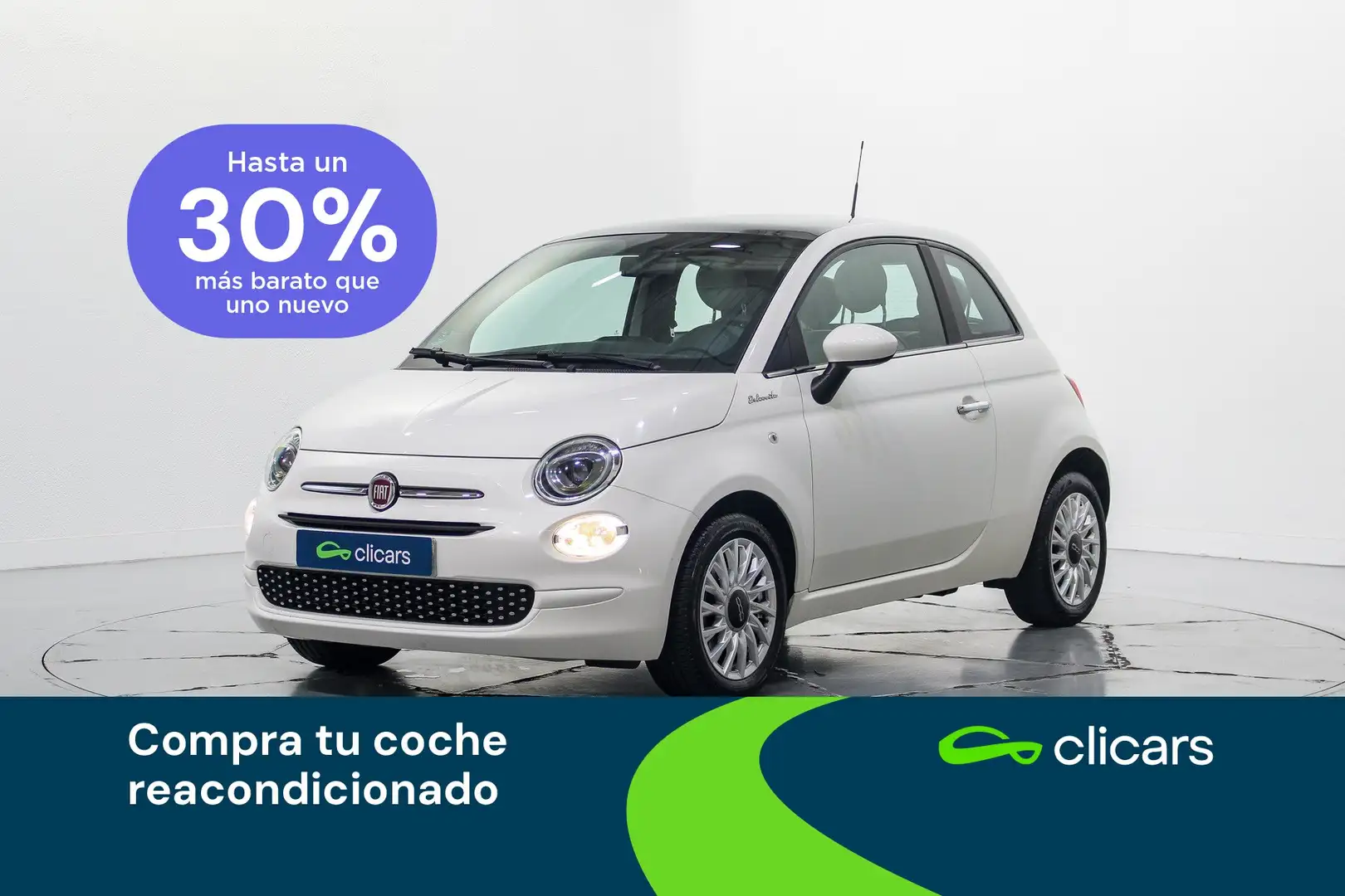 Fiat 500 1.0 Hybrid Dolcevita 52kW Bianco - 1