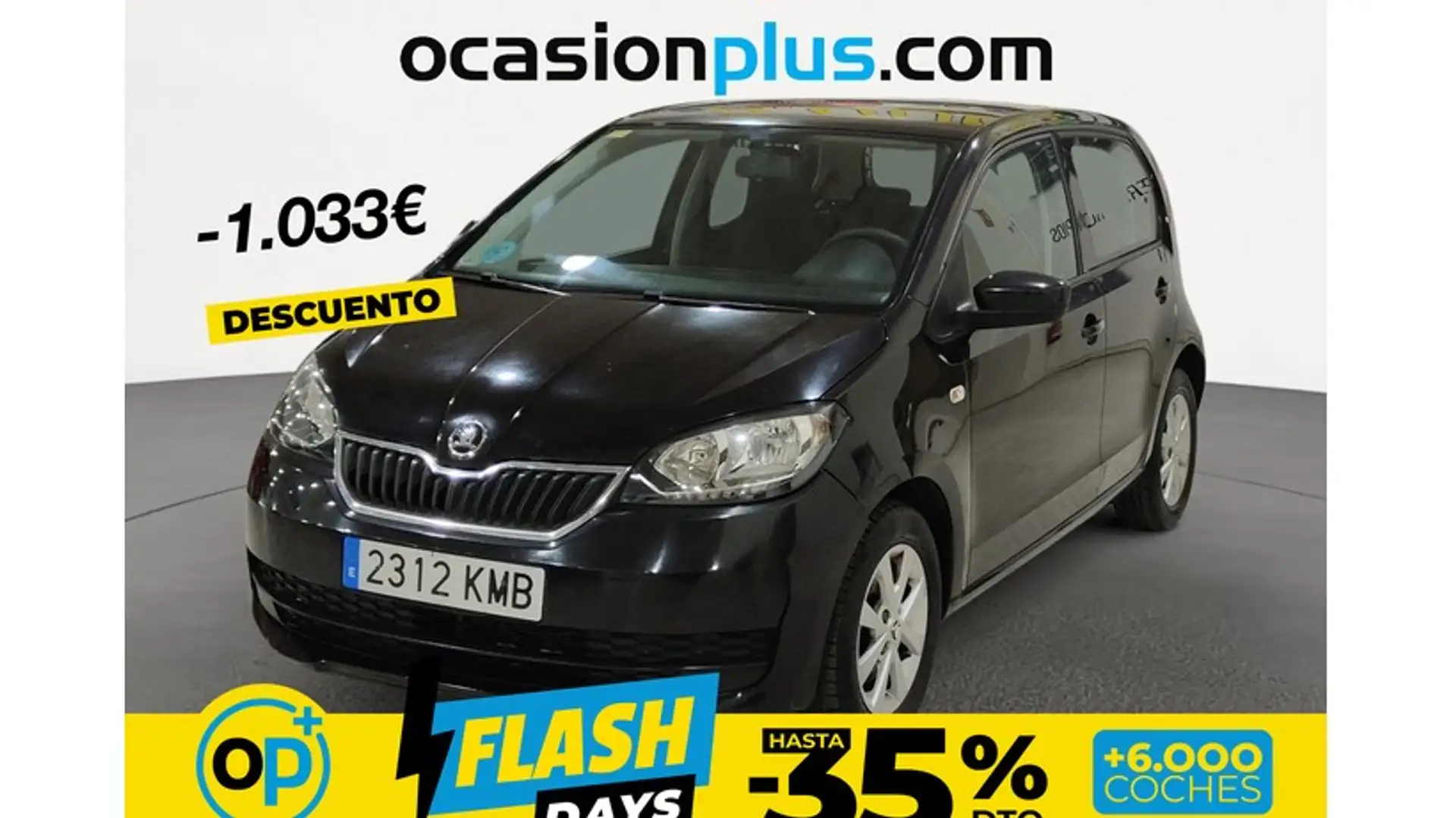 Skoda Citigo 1.0 MPI Ambition 44kW Negro - 1