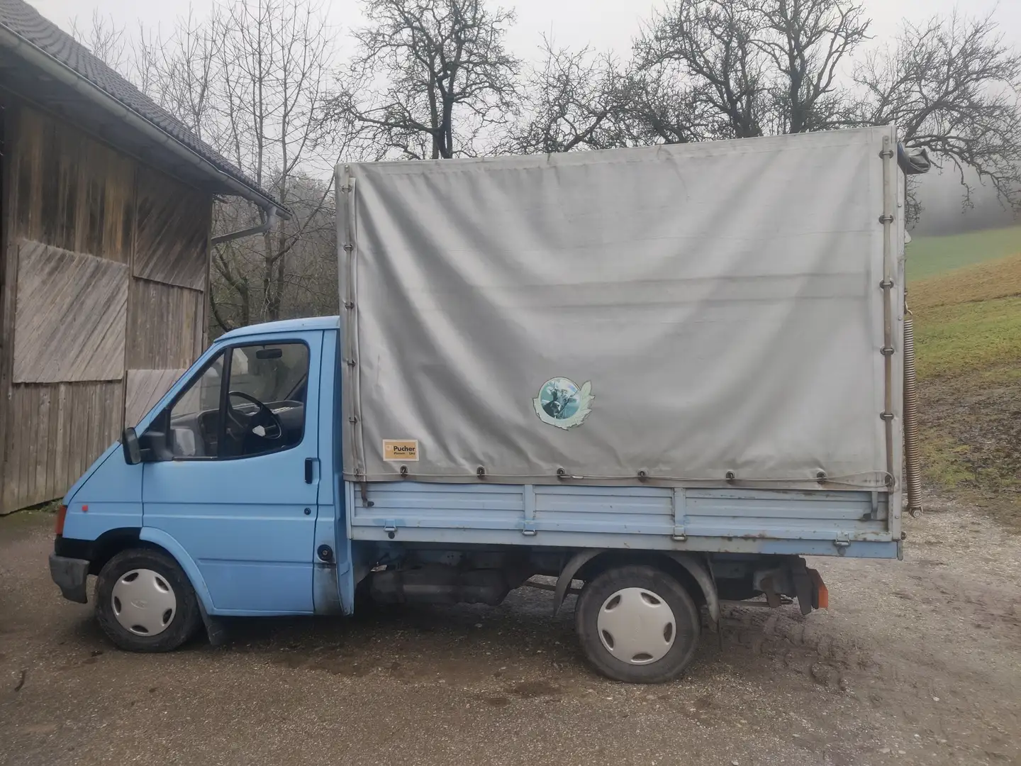 Ford Transit Pritsche 100D, TSD, Ausf. C-3, L Blau - 1