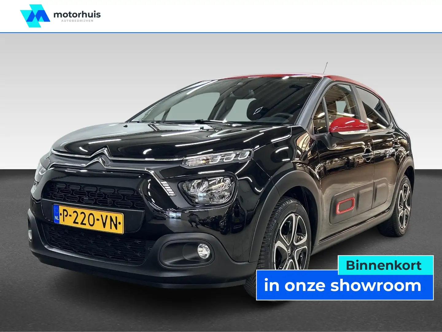 Citroen C3 1.2 PureTech 83PK FEEL NAVI TEL CRUISE NAP Zwart - 1