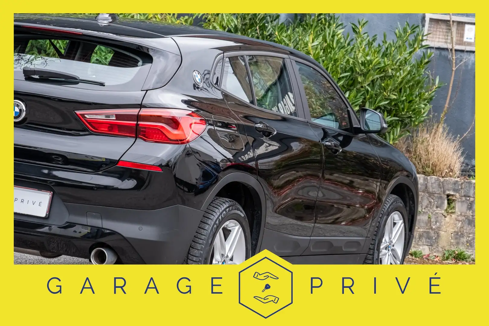 BMW X2 2.0 dA sDrive18 | 150CV | Garantie 12M Zwart - 1