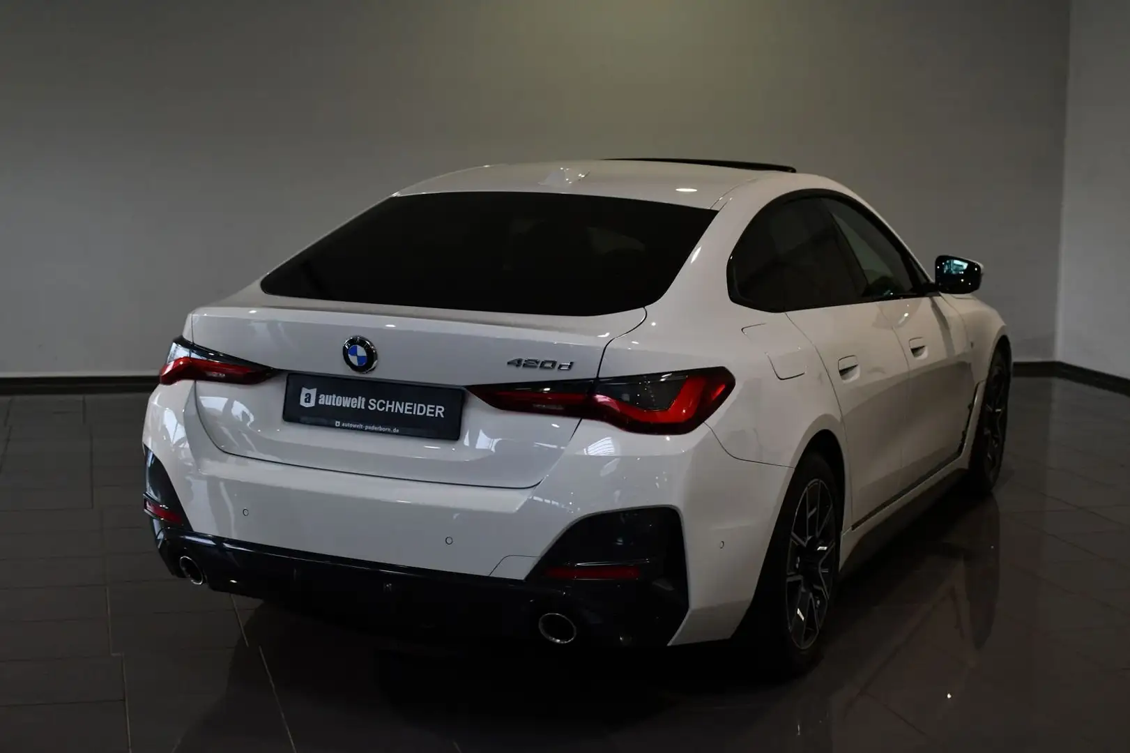 BMW 420 420d Gran Coupe mhev48V Msport  *TETTO*IVA ESP* Bianco - 2