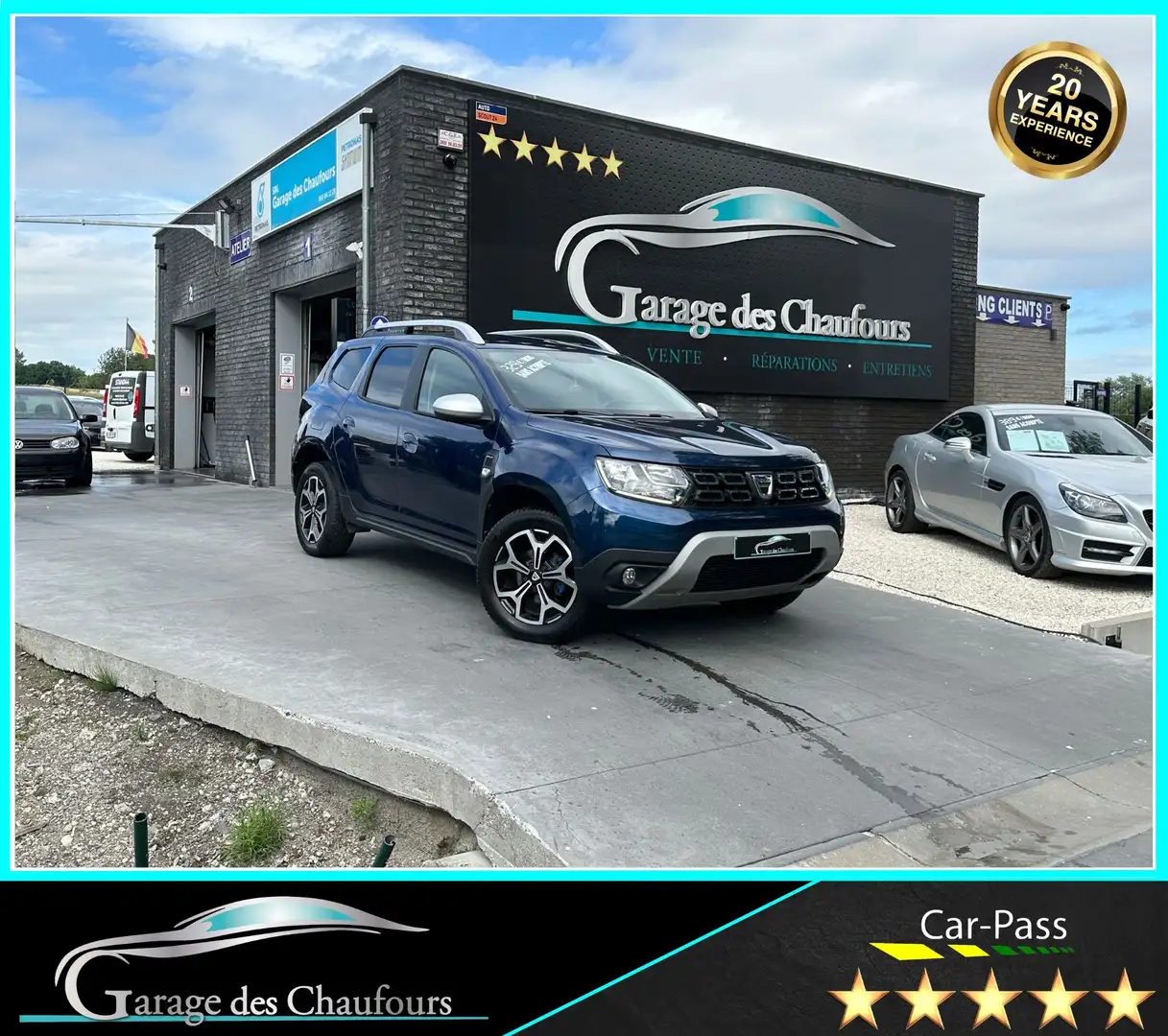 Dacia Duster 1.5 Blue dCi 4WD - ! Prestige ! - 1er Propr. - E6d Blauw - 1