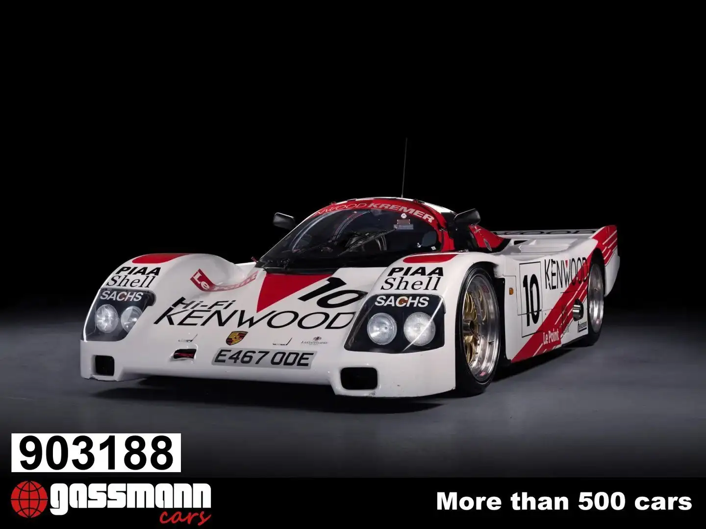 Porsche 962 Kremer 962 CK6 - RHD Blanco - 1