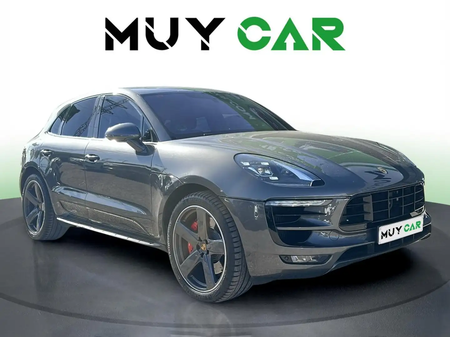 Porsche Macan Turbo Performance Package Aut. Gris - 1