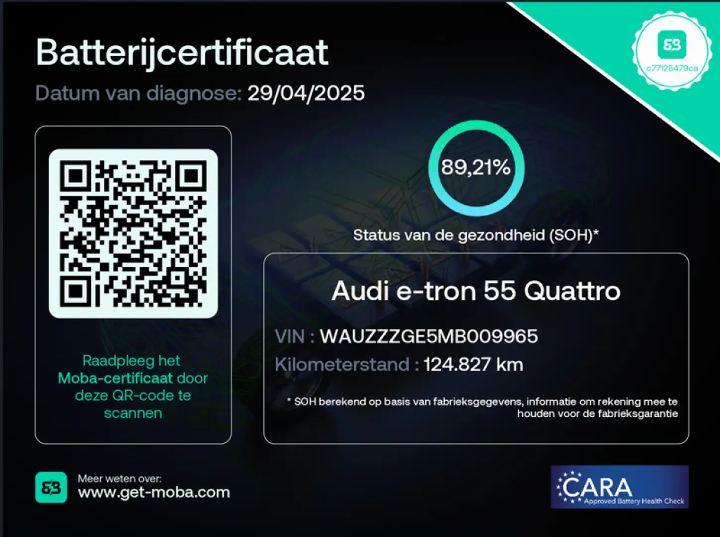 Audi e-tron 55 quattro Business edition 95 kWh - Memory Seat, Gri - 2