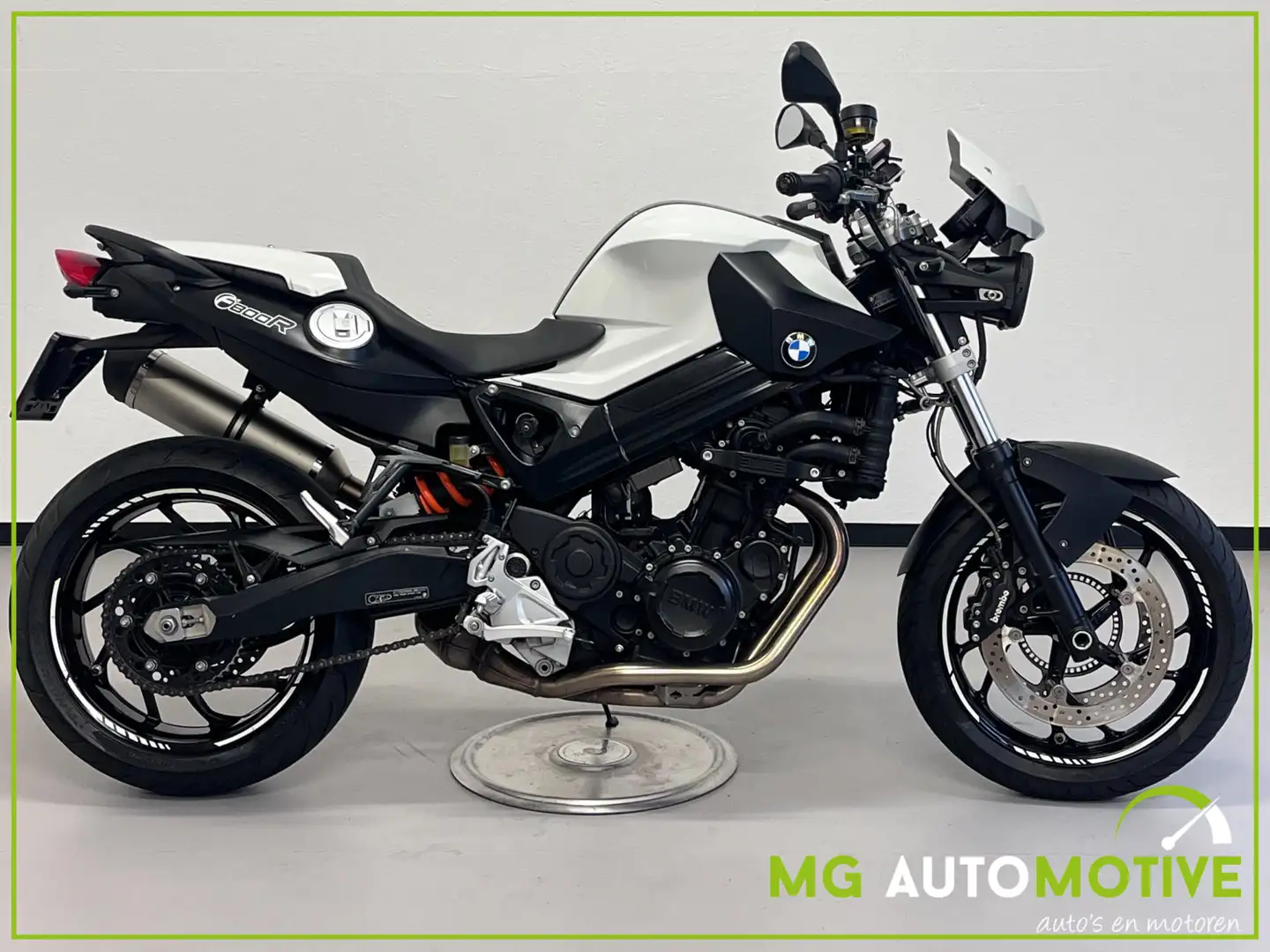 BMW F 800 R F800R | ABS | Leovince | AC Schnitzer stuur | TomT Wit - 2
